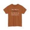 Unisex t-shirt from Twisted Angell with the sarcastic phrase “Most Likely To Text The Ex On Christmas Eve” printed on the front.