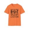1754511048978958003_2048-1.jpeg Unisex t-shirt from Twisted Angell with the sarcastic phrase “Dogs Do Speak But Only To Those Who Know How To Listen” printed on the front.