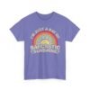Unisex t-shirt from Twisted Angell with the sarcastic phrase “I'm Just A Ray Of Sarcastic Sunshine” printed on the front.