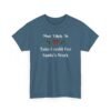 Unisex t-shirt from Twisted Angell with the sarcastic phrase “Most Likely To Take Credit For Santa's Work” printed on the front.