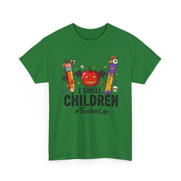 17659946296149147134_2048.jpeg Unisex t-shirt from Twisted Angell with the sarcastic phrase “I Smell Children #teacherlife” printed on the front.