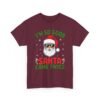 Unisex t-shirt from Twisted Angell with the sarcastic phrase “I'm So Good Santa Came Twice” printed on the front.