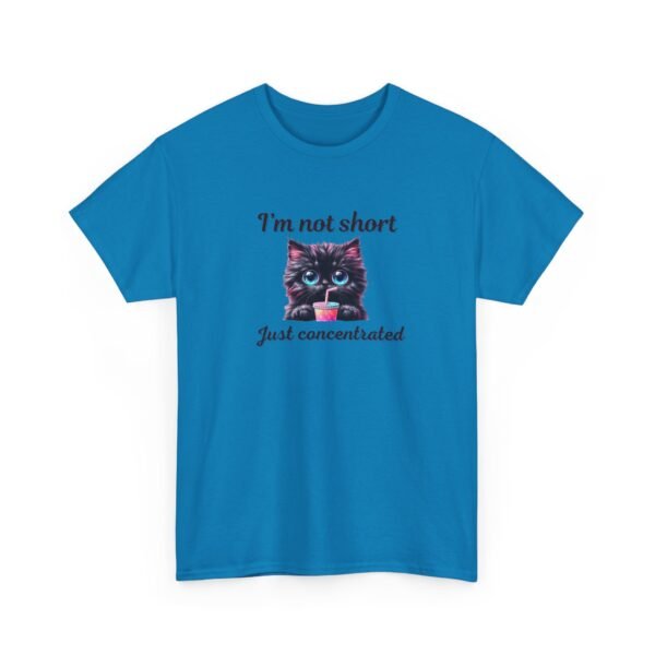 17742131697607295910_2048-1.jpeg Unisex t-shirt from Twisted Angell with the sarcastic phrase “I'm Not Short, Just Concentrated” printed on the front.
