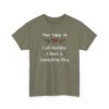 17882246912892784142_2048.jpeg Unisex t-shirt from Twisted Angell with the sarcastic phrase “Most Likely To Call Holiday Cheer A Marketing Ploy” printed on the front.