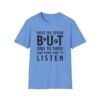 1793167338310779356_2048-1.jpeg Unisex t-shirt from Twisted Angell with the sarcastic phrase “Dogs Do Speak But Only To Those Who Know How To Listen” printed on the front.