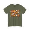 Unisex t-shirt from Twisted Angell with the sarcastic phrase “Thanksgiving Gobble Gobble” printed on the front.