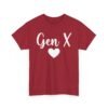 18014771126866365079_2048.jpeg Unisex t-shirt from Twisted Angell with the sarcastic phrase “Gen X Heart” printed on the front.