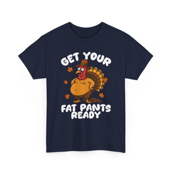 Unisex t-shirt from Twisted Angell with the sarcastic phrase “Get Your Fat Pants Ready” printed on the front.