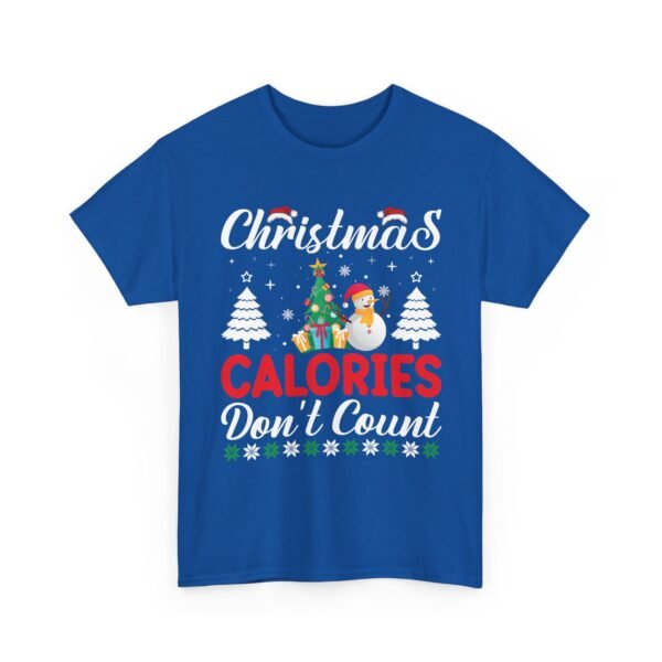 18120924513781743837_2048.jpeg Unisex t-shirt from Twisted Angell with the sarcastic phrase “Christmas Calories Don't Count” printed on the front.