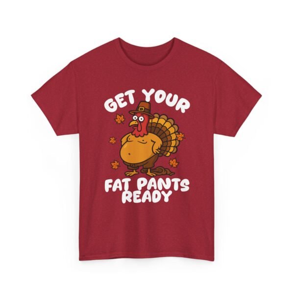 Unisex t-shirt from Twisted Angell with the sarcastic phrase “Get Your Fat Pants Ready” printed on the front.