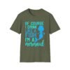 Unisex t-shirt from Twisted Angell with the sarcastic phrase “Of Course I drink like a Fish, I'm a Mermaid” printed on the front.