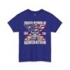 18246334149824522711_2048.jpeg Unisex t-shirt from Twisted Angell with the sarcastic phrase “Proud Member of the 1965–1980 Generation X — Skull & American Flag” printed on the front.