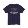 18425239149727499988_2048.jpeg Unisex t-shirt from Twisted Angell with the sarcastic phrase “Most Likely to Tell Kids Santa Isn't Real” printed on the front.