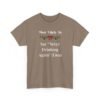 Unisex t-shirt from Twisted Angell with the sarcastic phrase “Most Likely To Say Never Drinking Again (Lies)” printed on the front.