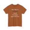 Unisex t-shirt from Twisted Angell with the sarcastic phrase “Most Likely To Cancel Christmas Again This Year” printed on the front.