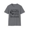 1942644640161061511_2048-1.jpeg Unisex t-shirt from Twisted Angell with the sarcastic phrase “I've Got Heels Higher Than Your Standards” printed on the front.