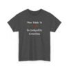 2128919323911941625_2048.jpeg Unisex t-shirt from Twisted Angell with the sarcastic phrase “Most Likely To Be Judged By Grandma” printed on the front.