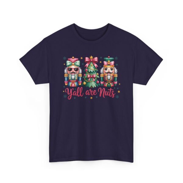 2188412618667800168_2048.jpeg Unisex t-shirt from Twisted Angell with the sarcastic phrase “Y'all are Nuts” printed on the front.