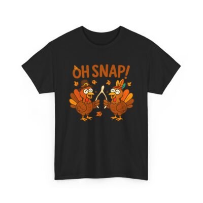 Unisex t-shirt from Twisted Angell with the sarcastic phrase “Oh Snap” printed on the front.