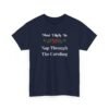 Unisex t-shirt from Twisted Angell with the sarcastic phrase “Most Likely to Nap Through The Caroling” printed on the front.