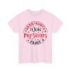 Unisex t-shirt from Twisted Angell with the sarcastic phrase “Dear Santa, It Was My Sisters Fault” printed on the front.