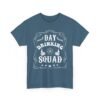 2367695272287924030_2048.jpeg Unisex t-shirt from Twisted Angell with the sarcastic phrase “Day Drinking Squad” printed on the front.