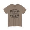 2611018080598369079_2048.jpeg Unisex t-shirt from Twisted Angell with the sarcastic phrase “I'm Not Responsible For What My Face Does When You Talk” printed on the front.