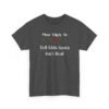 2720547694179760774_2048.jpeg Unisex t-shirt from Twisted Angell with the sarcastic phrase “Most Likely to Tell Kids Santa Isn't Real” printed on the front.