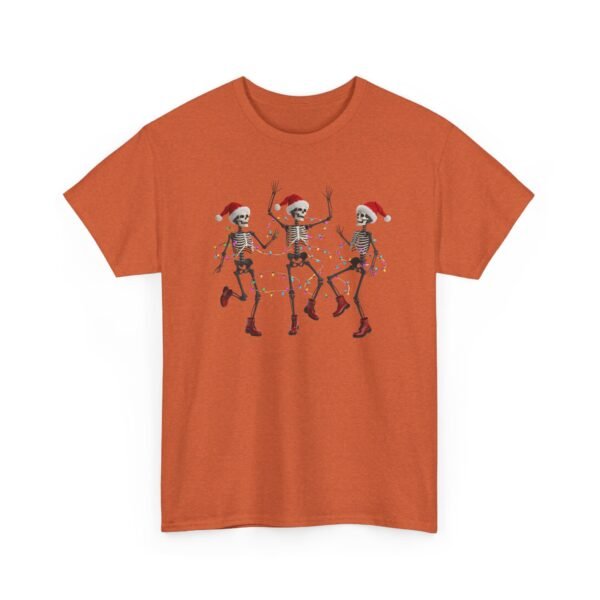 Unisex t-shirt from Twisted Angell with the sarcastic phrase “Festive Skeleton Dance” printed on the front.