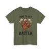 Unisex t-shirt from Twisted Angell with the sarcastic phrase “Time To Get Basted” printed on the front.