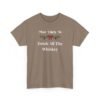 Unisex t-shirt from Twisted Angell with the sarcastic phrase “Most Likely To Drink All The Whiskey” printed on the front.