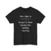 2836042909893314413_2048-1.jpeg Unisex t-shirt from Twisted Angell with the sarcastic phrase “Most Likely To Forget To Mute During The Holiday Meeting” printed on the front.