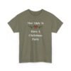 Unisex t-shirt from Twisted Angell with the sarcastic phrase “Most Likely To Have A Christmas Party” printed on the front.