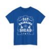 3032602709203086262_2048.jpeg Unisex t-shirt from Twisted Angell with the sarcastic phrase “Day Drinking Squad” printed on the front.