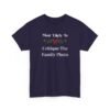 3037632131832487088_2048.jpeg Unisex t-shirt from Twisted Angell with the sarcastic phrase “Most Likely To Critique The Family Photo” printed on the front.