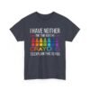 Unisex t-shirt from Twisted Angell with the sarcastic phrase “I Have Neither The Time Nor The Crayons To Explain This To You” printed on the front.