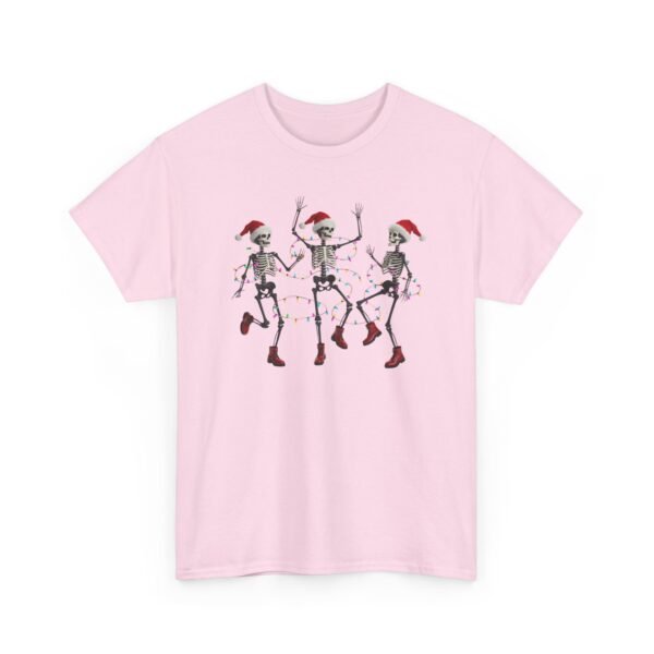 Unisex t-shirt from Twisted Angell with the sarcastic phrase “Festive Skeleton Dance” printed on the front.