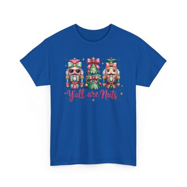 3252028264964929912_2048.jpeg Unisex t-shirt from Twisted Angell with the sarcastic phrase “Y'all are Nuts” printed on the front.