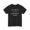 Unisex t-shirt from Twisted Angell with the sarcastic phrase “Most Likely To Drink All The Tequila” printed on the front.
