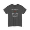 Unisex t-shirt from Twisted Angell with the sarcastic phrase “Most Likely To Start A Viral Trend And Regret It” printed on the front.