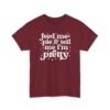 3544003054364522034_2048-1.jpeg Unisex t-shirt from Twisted Angell with the sarcastic phrase “Feed Me & Tell Me I'm Pretty” printed on the front.