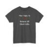Unisex t-shirt from Twisted Angell with the sarcastic phrase “Most Likely To Return All Their Gifts” printed on the front.