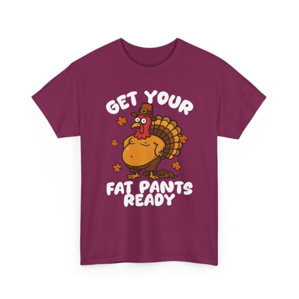 Unisex t-shirt from Twisted Angell with the sarcastic phrase “Get Your Fat Pants Ready” printed on the front.