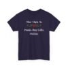 Unisex t-shirt from Twisted Angell with the sarcastic phrase “Most Likely To Panic-Buy Gifts Online” printed on the front.