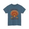 Unisex t-shirt from Twisted Angell with the sarcastic phrase “Guess What? Turkey Butt!” printed on the front.