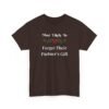 3845859103218765148_2048.jpeg Unisex t-shirt from Twisted Angell with the sarcastic phrase “Most Likely To Forget Their Partner's Gift” printed on the front.