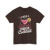 Unisex t-shirt from Twisted Angell with the sarcastic phrase “I Need a Huge Cocktail” printed on the front.