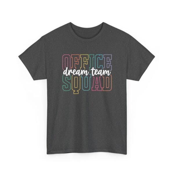 3943218440593235017_2048.jpeg Unisex t-shirt from Twisted Angell with the sarcastic phrase “Office Squad” printed on the front.