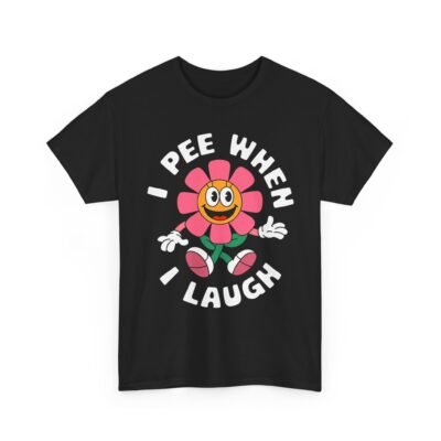 4004840331639430385_2048-2.jpeg Unisex t-shirt from Twisted Angell with the sarcastic phrase “I Pee When I Laugh” printed on the front.