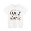 4079420560860969119_2048-1.jpeg Sarcastic apparel design from Twisted Angell with the phrase “Personalized Family Thanksgiving Thankful For My Tribe Tee 2025” printed on the front.